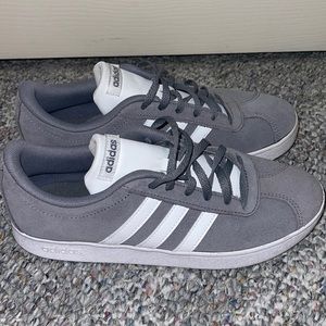Adidas womens grey shoes. Size 6.